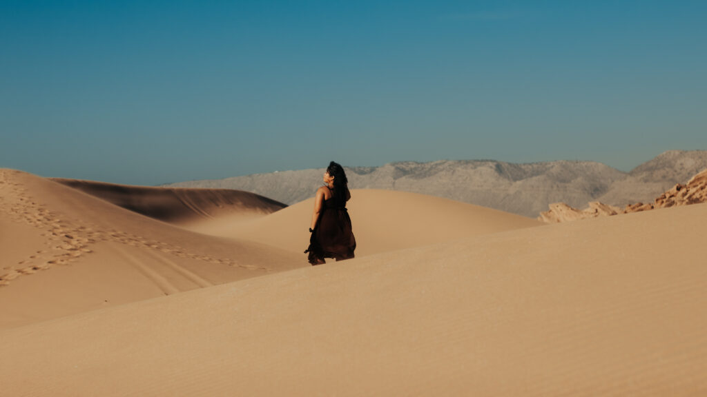 Timlalin Desert Golden Sand Dunes